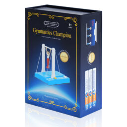 MYROTHAMNUSCP7100Gymnastics Champion Mechanical Balancing Stress Relief Tabletop Game, STEM Educational Rotating Athlete Toy for Ages 8+, Portable Gift Box Solo & Multiplayer Competitive Desktop Game